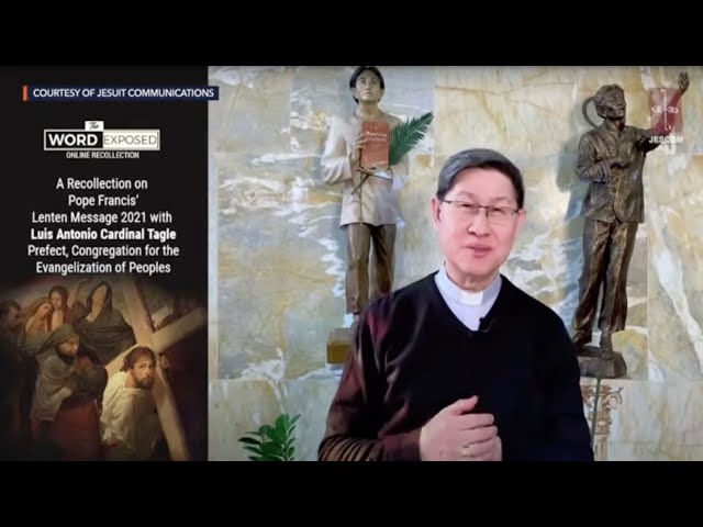 WATCH: Holy Week online recollection with Cardinal Luis Antonio Tagle