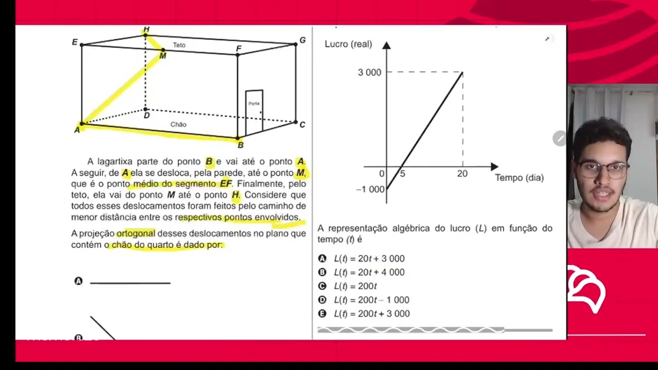 Resolução em Vídeo — Questão 179 ENEM 2017 PPL
