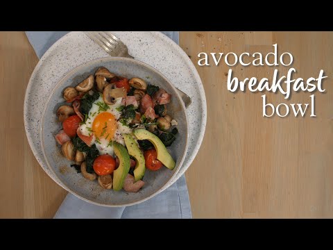 Slimming World avocado breakfast bowl recipe - 3½ Syns per serving