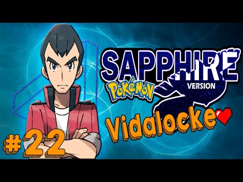 Pokémon Zafiro Vidalocke Ep.22- Nos enfrentamos al líder Norman...CRÍTICO