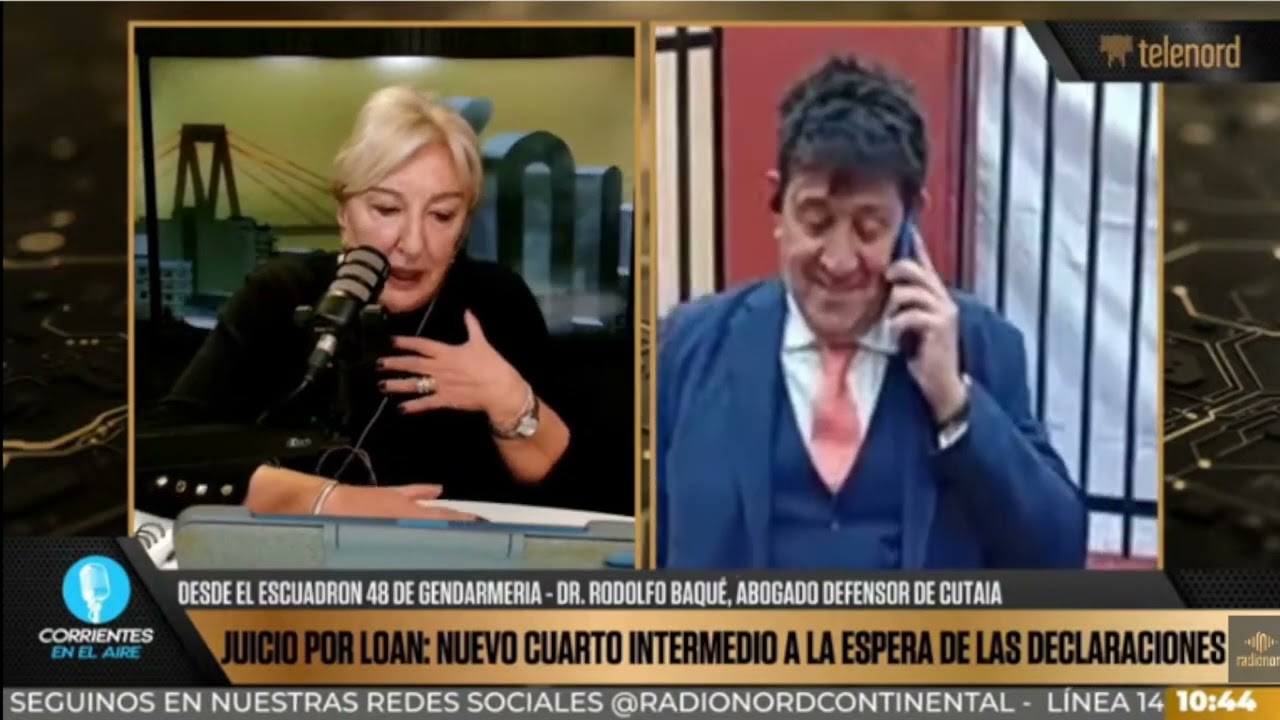  Baqué defendió su planteo ante el tribunal y afirmó que "hay un pacto de silencio entre algunos imputados"
