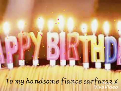 Wishing a very happy birthday to my handsome fiance sarfraz 💕