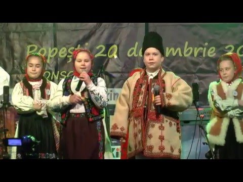 Octavian Blaga - Grupul vocal Florile Bihorului - Seara Colindelor - Popesti 20 decembrie 2015