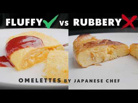 Hör auf, Omeletts zu ruinieren! ❌ Mach DIESES für perfekte fluffige Ergebnisse! ✅ | Japanischer Chef