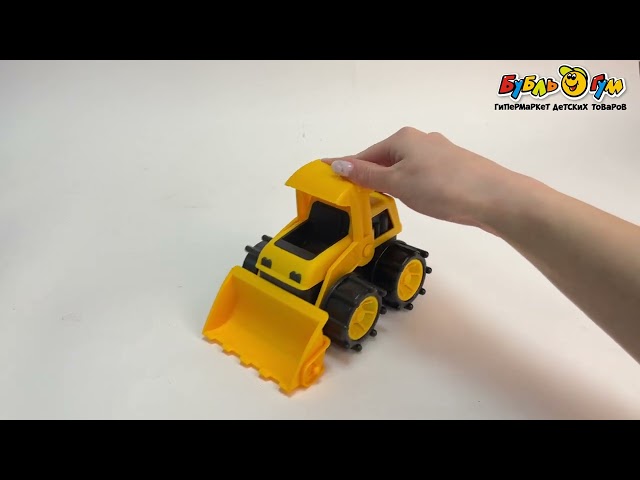 Погрузчик  Truck car желтый - видео