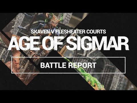 Age of Sigmar Report - Skaven v Flesheater Courts