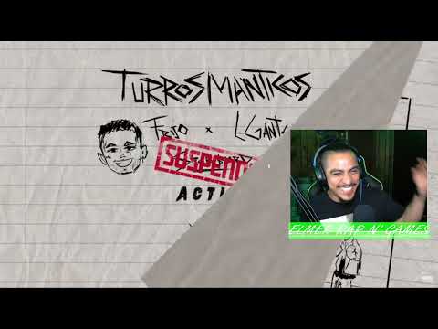 TURROSMANTICOS | FRIJO x L-GANTE x DT. BILARDO // VIDEO REACTION (Spa/Eng.) // Elmer Rap N' Games