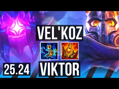 VEL'KOZ vs VIKTOR (MID) | KR Master | 25.24