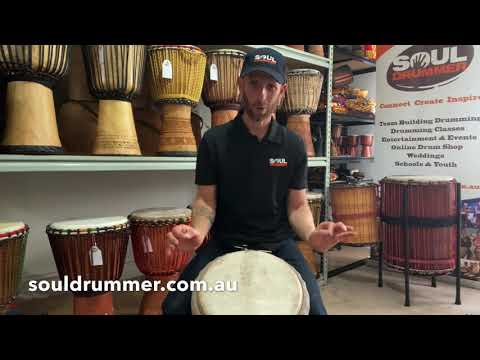 'Rastaman Groove' - ‘Learn Djembe online with Soul Drummer'