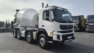 Liebherr on chassis Volvo FMX 410 / 8x4 / GRUSZKA / BETONOMIESZARKA / LIEBHERR / 9 M3 / I- concrete mixer truck for sale - Image 4 | Machineryline TH Liebherr on chassis Volvo FMX 410 / 8x4 / GRUSZKA / BETONOMIESZARKA / LIEBHERR / 9 M3 / I- concrete mixer truck | Image 4 - Machineryline