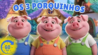 Download lagu As melhores histórias dos 3 PORQUINHOS! 60 MIN de DIVERSÃO! #desenhoinfantil  #ostrêsporquinhos mp3