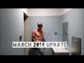 Natural Bodybuilding Transformation - Day 51 - Posing Update - Getting Leaner!