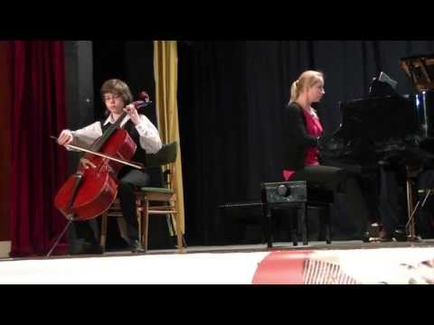 Maciej Seget - Cello - G.B. Sammartini, Sonata G-Dur (G-Major), part II & III Talents for Europe