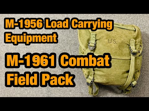 M-1956 Load Carrying Equipment/ M-1961 Combat Field Pack #087