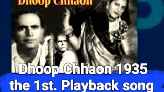baba man ki aankhen khol..teri gathri mein laga ..dhoop chhaon1935 - K C Dey - a tribute