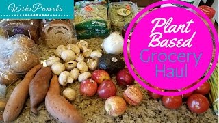 Plant based grocery haul
