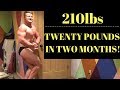 MASSIVE NATURAL TEEN BODYBUILDER - PHYSIQUE POSING UPDATE