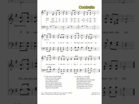 A Verdade É Nosso Guia | Contralto 🎹