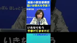 【副首都構想】狙いは莫大な予算と利権か？  #日本保守党 #百田尚樹 #有本香 #北村晴男 #副首都構想 #維新 #自民党 #利権