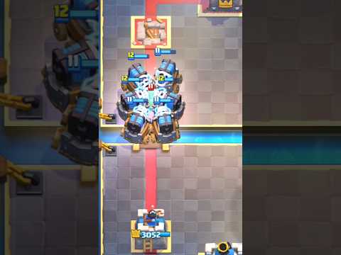 Sparkys VS Monk ability & Zap ⚡ #shorts #clashroyale #viral #gaming #supercell #trending