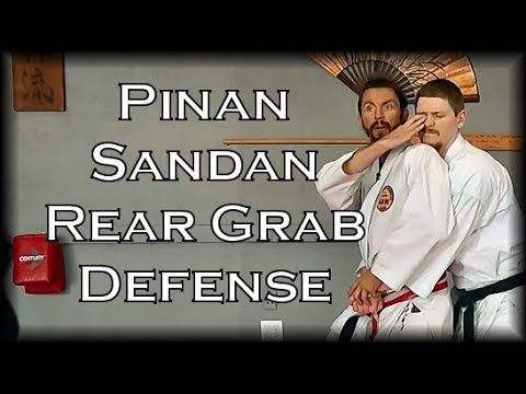Waza Wednesday 8/9/17 - Pinan Sandan Rear Grab Defense