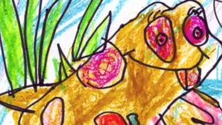 Five Green Speckled Frogs by Mrs. Zuniga&#39;s First Grade Class