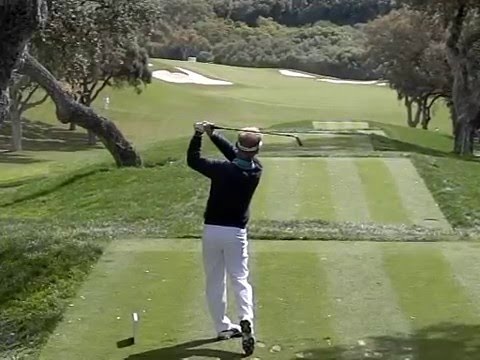 Soren Kjeldsen Golf Swing, Slow Motion, Valderrama, Spanish Open 2016