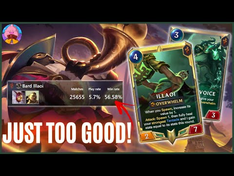 This Is The BEST Deck To Get LP With!! Abusing Bard Illaoi To Climb!