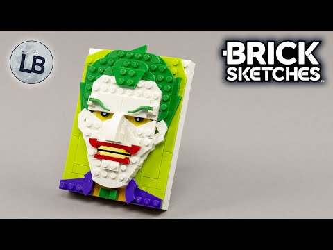 Vidéo LEGO Brick Sketches 40428 : Le Joker (DC / Batman)