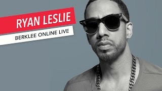 Ryan Leslie: Berklee Online LIVE | Music Business | Q&A | 2017