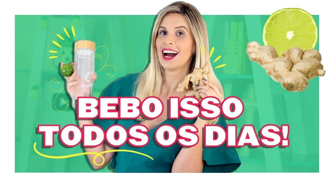 Água com Gengibre e limão | Por que tomar todos os dias?