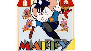 Mappy 1983 Arcade Live Flyer