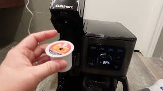 How To Use Coffee Pods With Cuisinart Coffee Center Coffee Maker-Tutorial