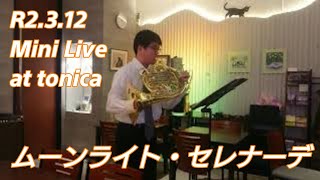 【ホルン】ムーンライト・セレナーデ【ライブ演奏してみた】
