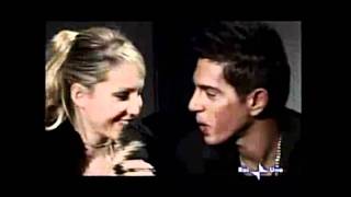 KIKO FRANCESCO FISICHELLA VITTORIA SANREMO LAB 2006 RAI UNO (ALESSIA E KIKO)