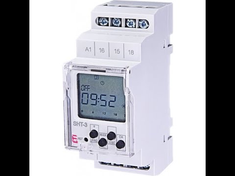 Video Releu de timp (Digital) SHT-3/2 230V