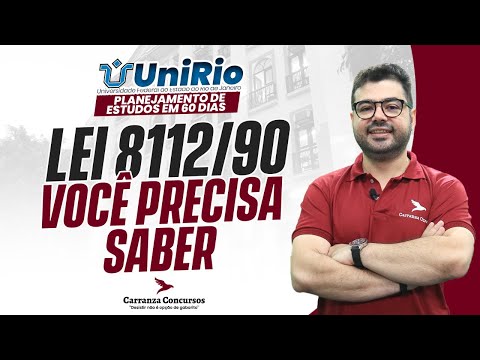 UNIRIO 2025 Entrance Exam | Law 8.112/90 – Everything You Need to Know!