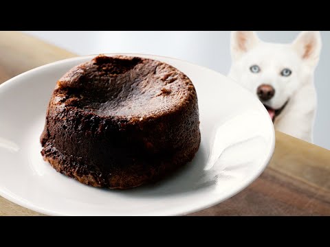 Molten Chocolate Lava Cake (liquid inside)