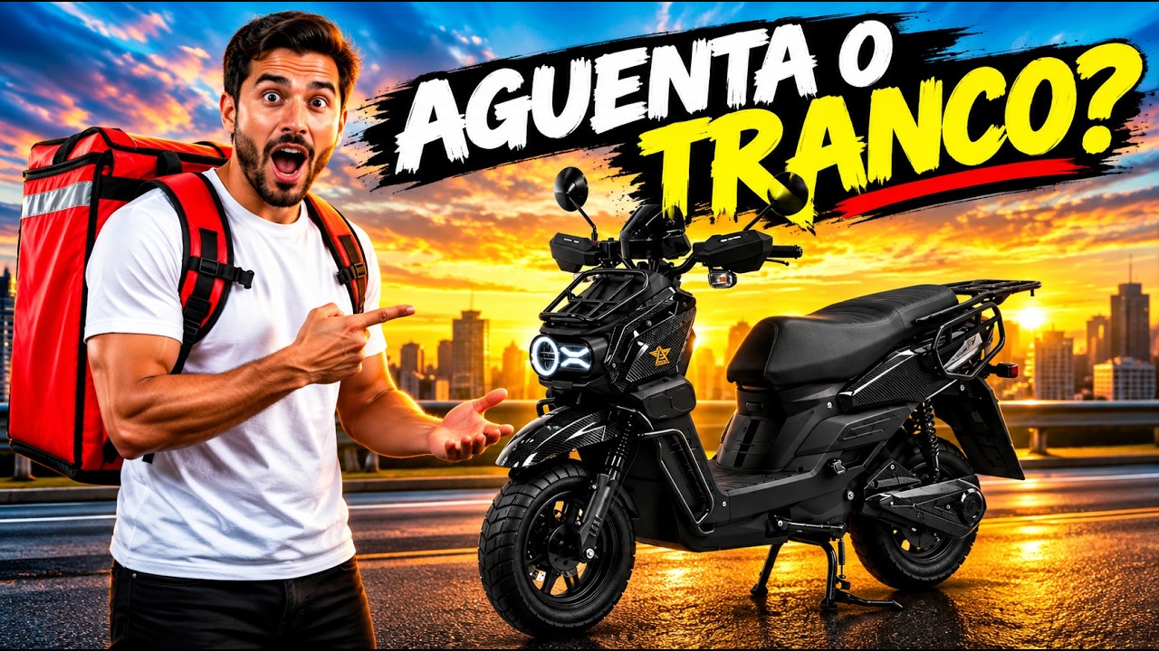 MOTO ELÉTRICA AG-11 TANK PRA ENTREGA: VALE A PENA?