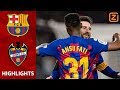 MEESTER MESSI EN LEERLING ANSU FATI ? | Barcelona vs Levante | La Liga 2019/20 | Samenvatting