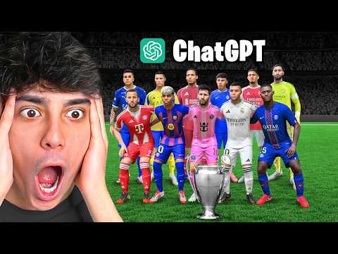 ⚽ ChatGPT PUÒ VINCERE LA CHAMPIONS LEAGUE?