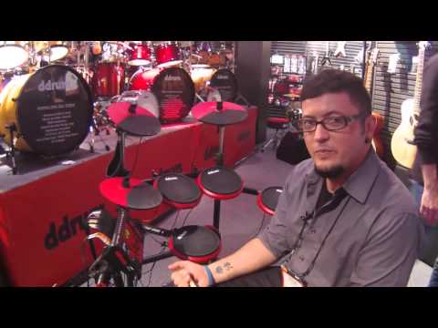 NAMM 2016 ddrum DD1 Plus Electronic Drum Kit