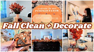 Fall Clean & Decorate With Me ✨ 2025 Cozy Autumn Vibes