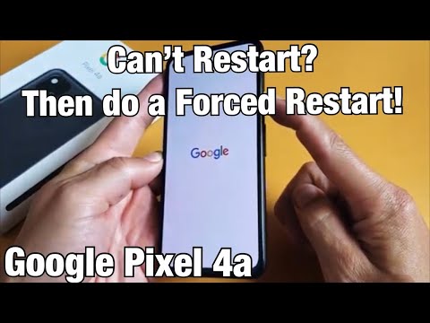 Google Pixel 4a: How to Force a Restart (Forced Restart)