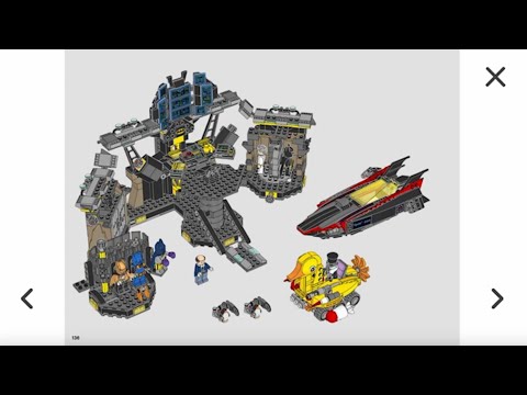 The LEGO Batman Movie Batcave Break-In 70909 Building Instructions