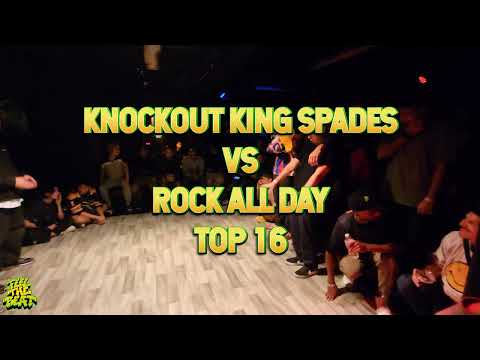 KNOCKOUT KINGS SPADES VS ROCK ALL DAY-DOOM ROOM VOL.6-3 VS 3-TOP 16