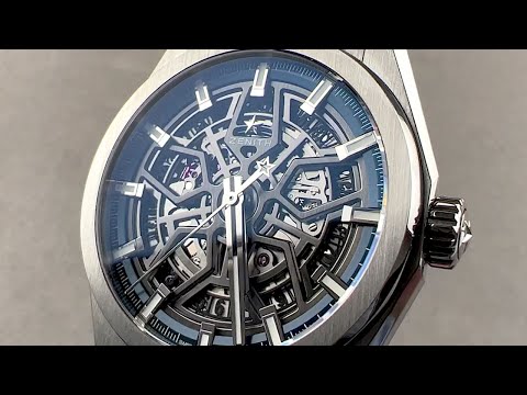 Zenith Defy Classic Skeleton 95.9000.670/78.M9000 Zenith Watch Review