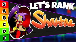 Let's Rank Every SHANTAE Game on the Nintendo Switch!