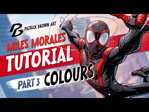 Spider-man - Miles Morales Tutorial - Part 3 - Colours, Rendering and Details