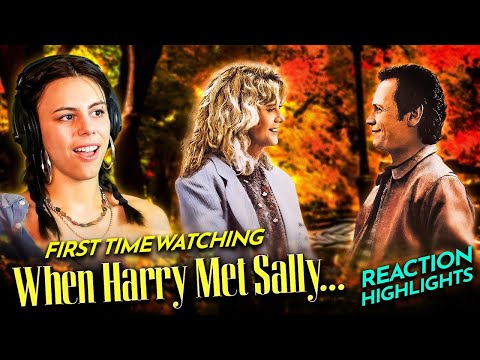 Leia charmed by WHEN HARRY MET SALLY... (1989) Movie Reaction FIRST TIME WATCHING [Reissue]